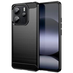 Kryt na mobil WG Carbon na Xiaomi Redmi Note 14 4G černý

