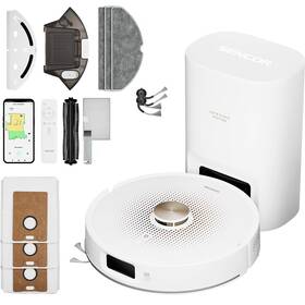 Robotický vysavač Sencor SRV 9485WH Cut&Clean bílý

