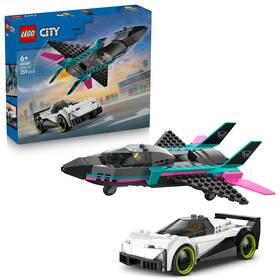 Stavebnice LEGO® City 60489 Tryskáč vs. auto 

