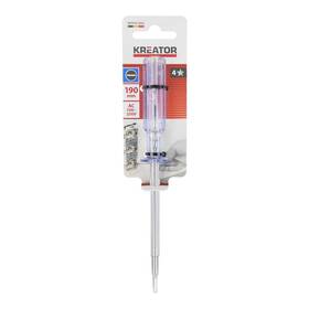 Zkoušečka Kreator KRTH21903 100-250V 190mm 

