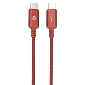 Kabel ADAM Elements CASA P200 USB-C/USB-C 240W, 2 m červený

