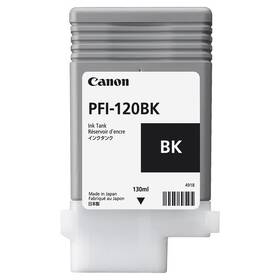 Inkoustová náplň Canon PFI-120BK, 130 ml černá


