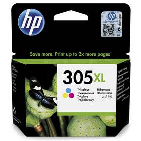Inkoustová náplň HP 305XL, 200 stran - CMY 

