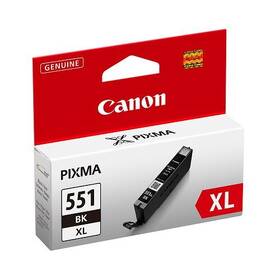 Inkoustová náplň Canon CLI551BK XL, 11m - originální černá

