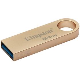 USB Flash Kingston DataTraveler SE9 G3 64GB zlatá barva
