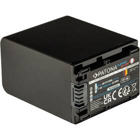 Baterie PATONA pro foto Sony NP-FV100 3090mAh Li-Ion Platinum, USB-C černá

