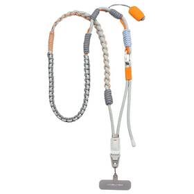 Popruh na krk PGYTECH LinkGo Phone Photography Strap Braided zelený/oranžový

