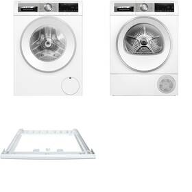 Set výrobků Bosch WGG244F9BY + WQG24591BY + WTZ27410 bílý

