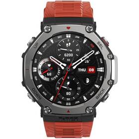 Chytré hodinky Amazfit T-Rex 3 červená barva
