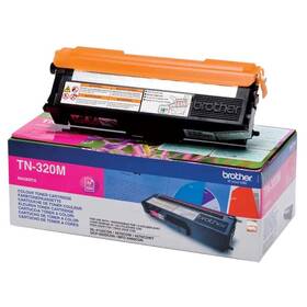 Toner Brother TN-320M, 1500 stran purpurová barva
