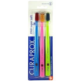 Sada zubních kartáčků CURAPROX CS 3960 Super soft 3ks 

