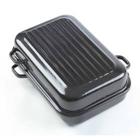 Pekáč Belis 40 cm, smalt, boční úchyty 
