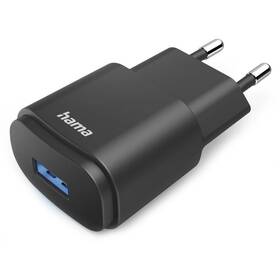 Nabíječka do sítě Hama USB-A, 6 W, 1,2 A černá

