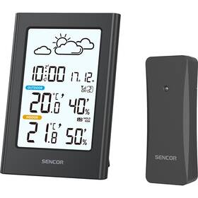 Meteorologická stanice Sencor SWS 2700 černá

