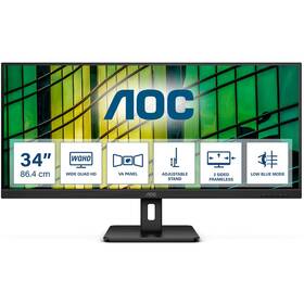 Monitor AOC U34E2M černý

