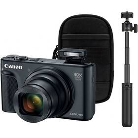 Digitální fotoaparát Canon SX740 HS, TRAVEL KIT II černý

