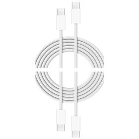 Kabel Cubenest USB-C/USB-C, 60W, 1m, 2 ks bílý

