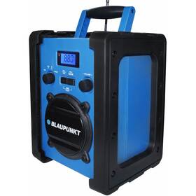 Radiopřijímač Blaupunkt PP30BT JOBSITE černý/modrý

