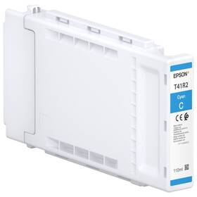 Inkoustová náplň Epson UltraChrome XD2 T41R240, 110 ml azurová


