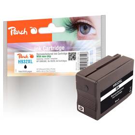 Inkoustová náplň Peach HP 932XL, 1510 stran černá

