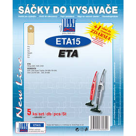 Sáčky do vysavače Jolly ETA 15 (5 ks) 

