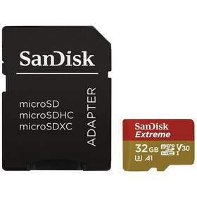 Paměťová karta SANDISK 32GB UHS-I U3 (100R/60W) + adaptér černá


