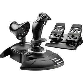 Joystick Thrustmaster T.Flight Full Kit X, pedálová sada TFRP RUDDER + Joystick Hotas pro Xbox Series a PC 

