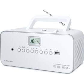Radiopřijímač s CD MUSE M-28 RDW bílý


