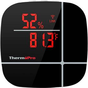 Teploměr ThermoPro TP-90 WiFi černý

