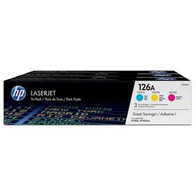 Toner HP 126A, 3x 1 000 stran vícebarevný

