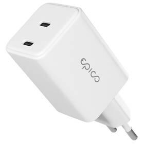  Nabíječka do sítě Epico UltraBoost GaN 45W 2x USB-C