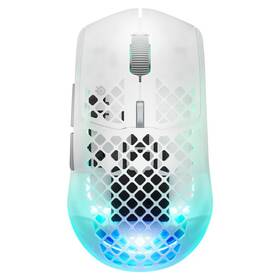 Myš SteelSeries Aerox 3 Wireless Gen 2 - Ghost bílá

