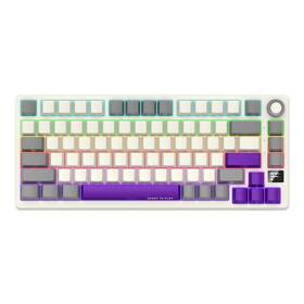 Klávesnice Lorgar KBP7075MW, 75%, CZ béžová barva
