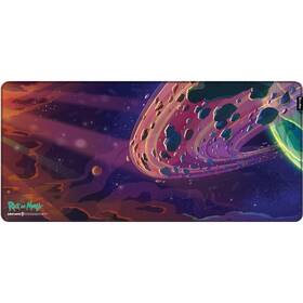 Podložka pod klávesnici a myš FSH Rick and Morty Outer Space, XL fialová

