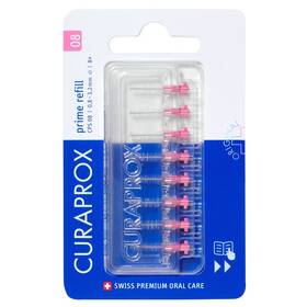 Mezizubní kartáčky CURAPROX CPS 08, 8 ks růžová barva
