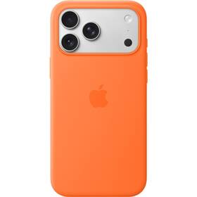 Kryt na mobil Apple iPhone 17 Pro Max silikonový s MagSafe – oranžový 

