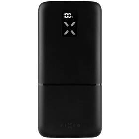 Powerbanka FIXED Zen 30 s LCD displejem a výstupem PD 20W, 30 000 mAh černá barva
