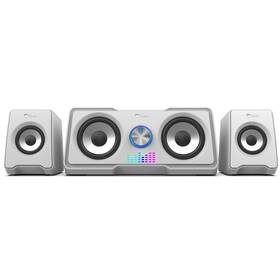 Reproduktory C-Tech SPK-16, 2.2, RGB bílé

