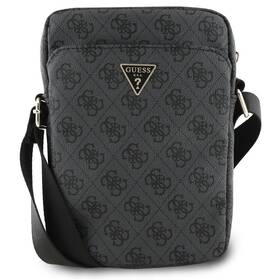 Taštička přes rameno Guess PU 4G Triangle Logo 8" černá

