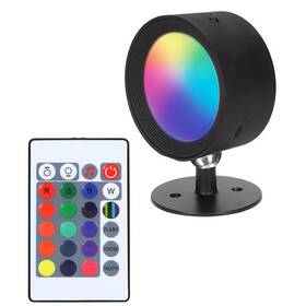 LED světlo Solight RGB, dálkový ovladač černé

