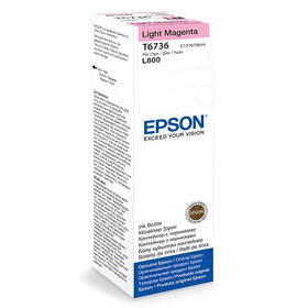  Inkoustová náplň Epson T6736, 70 ml - světle purpurová