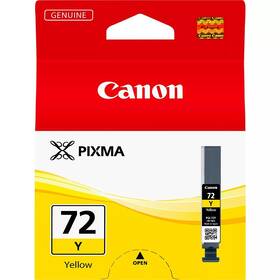 Inkoustová náplň Canon PGI-72 Y, 377 stran žlutá

