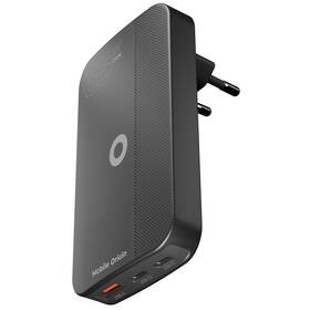 Nabíječka do sítě Mobile Origin Slim 2xUSB-C/1x USB-A  65W GaN III černá

