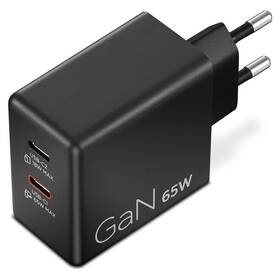 Nabíječka do sítě Lenovo Dual USB-C 65W GaN Charger černý


