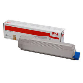 Toner OKI MC861/851, 7300 stran žlutý

