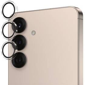 Ochranné sklo čočky fotoaparátu PanzerGlass HoOps na Samsung Galaxy S25 průhledné

