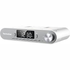 Radiopřijímač Technisat KitchenRadio stříbrný/bílý

