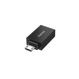 Redukce Hama Micro USB (M)/ USB (F) černá

