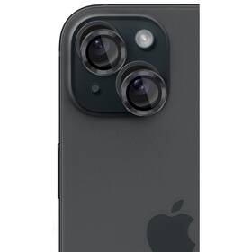 Ochranné sklo čočky fotoaparátu 3mk Lens Protection Pro na Apple iPhone 15 grafitové

