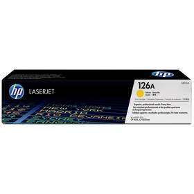 Toner HP 126A, 1 000 stran žlutý

